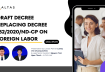 CẬP NHẬT PHÁP LÝ: Dự thảo Nghị định thay thế Nghị định 152/2020/NĐ-CP về Lao động nước ngoài