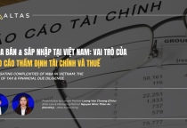 MUA BÁN & SÁP NHẬP TẠI VIỆT NAM: VAI TRÒ CỦA BÁO CÁO THẨM ĐỊNH TÀI CHÍNH VÀ THUẾ