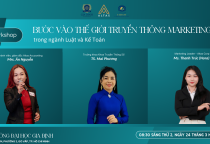 ALTAS HỢP TÁC CÙNG ĐẠI HỌC GIA ĐỊNH TỔ CHỨC WORKSHOP "BƯỚC VÀO THẾ GIỚI TRUYỀN THÔNG MARKETING TRONG NGÀNH LUẬT & KẾ TOÁN"