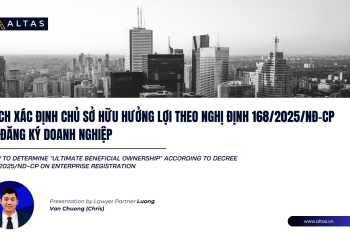 CẬP NHẬT PHÁP LÝ: CÁCH XÁC ĐỊNH CHỦ SỞ HỮU HƯỞNG LỢI THEO NGHỊ ĐỊNH 168/2025/NĐ-CP VỀ ĐĂNG KÝ DOANH NGHIỆP