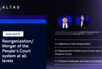 Bản tin pháp lý: Sắp xếp/hợp nhất hệ thống Toà án các cấp