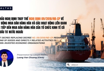 DỰ THẢO NGHỊ ĐỊNH THAY THẾ NGHỊ ĐỊNH 09/2018/NĐ-CP VỀ HOẠT ĐỘNG MUA BÁN HÀNG HÓA VÀ CÁC HOẠT ĐỘNG LIÊN QUAN TRỰC TIẾP ĐẾN MUA BÁN HÀNG HÓA CỦA TỔ CHỨC KINH TẾ CÓ VỐN ĐẦU TƯ NƯỚC NGOÀI