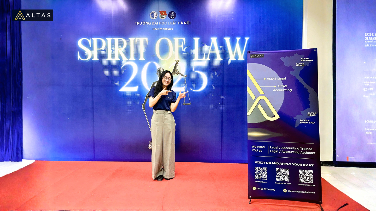 ALTAS Hà Nội đồng hành cùng Chung kết Cuộc thi “Spirit of Law” 2025 tại Trường Đại học Luật Hà Nội