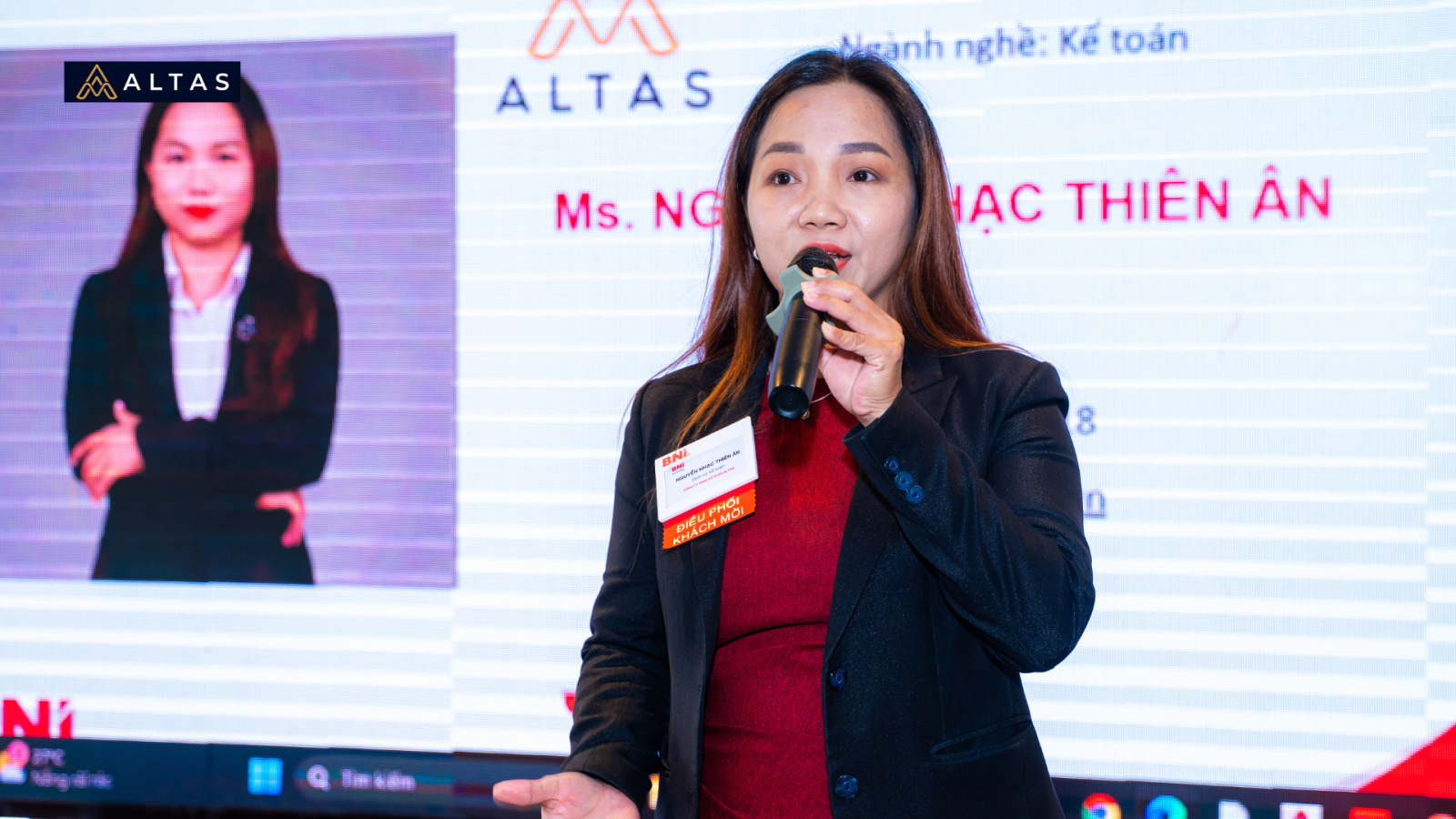 Chị Thiên Ân – Partner, Managing Director của ALTAS Accounting – chính thức gia nhập Ban Điều Hành BNI Chapter Alpha Biz